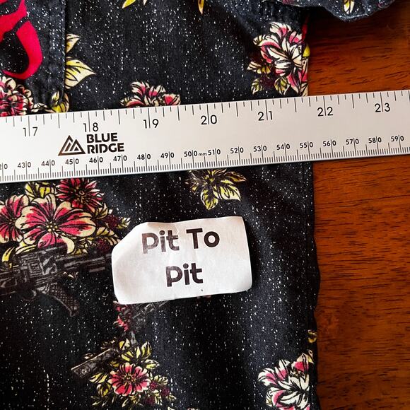 Star Wars Mens M Mandalorian Boba Fett Tropical Resortwear Geek Hawaiian Shirt - Picture 7 of 9